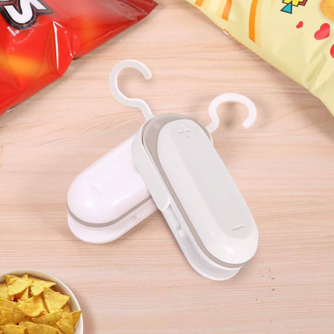 Lot de 2 : Mini scelleuse de sacs Mempedont - Thermoscelleuse pour sacs en plastique