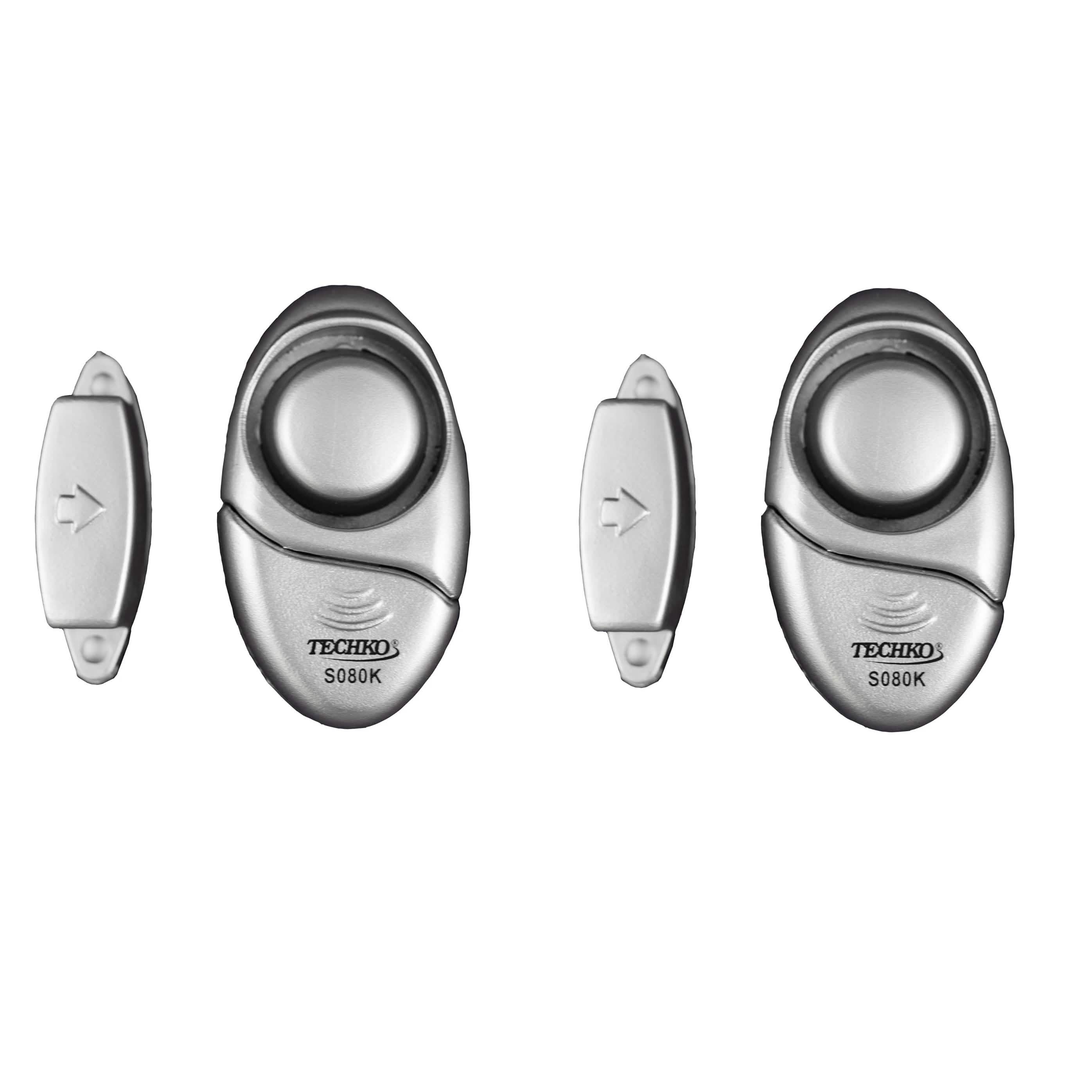 Lot de 2 : Mini alarme puissante pour portes et fenêtres