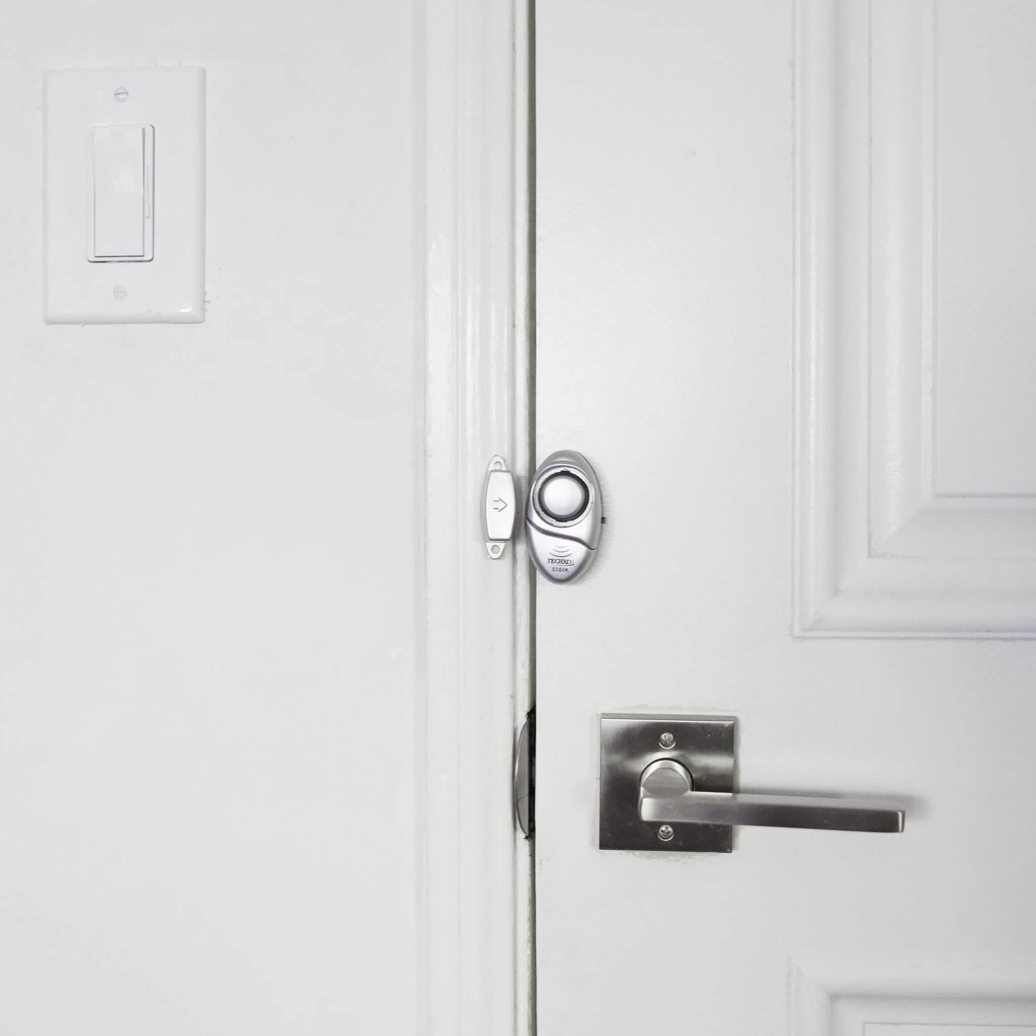 Lot de 2 : Mini alarme puissante pour portes et fenêtres