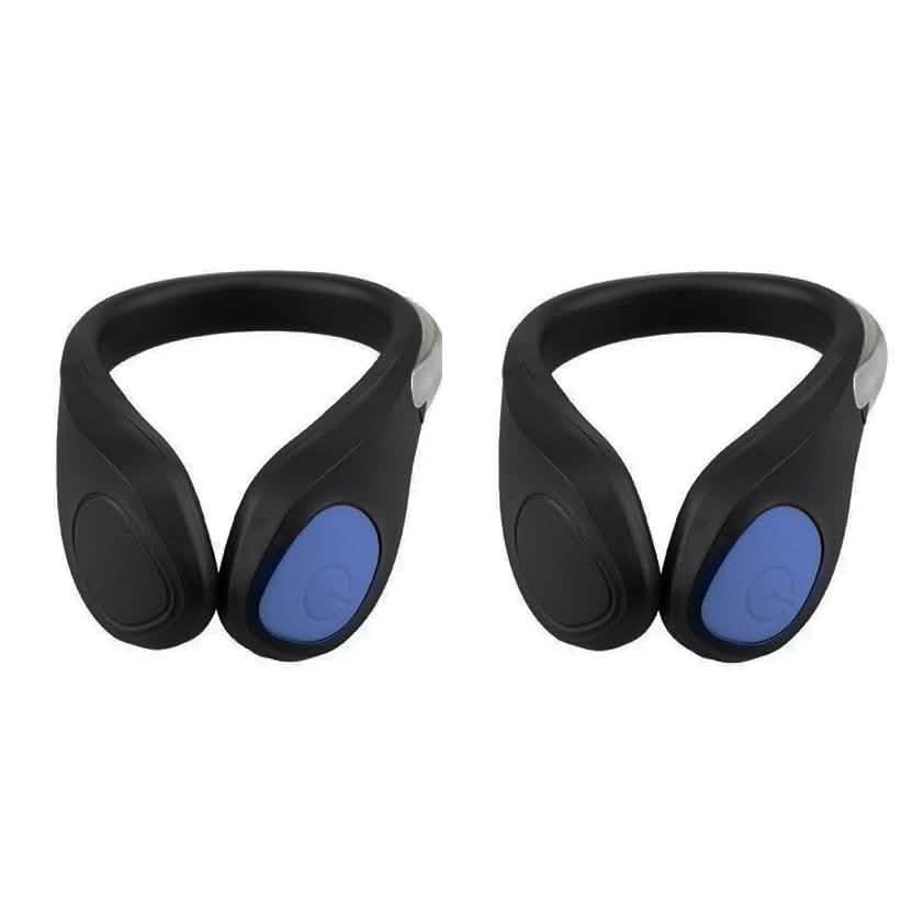 Lot de 2 : Lampes LED de sécurité à clipser pour chaussures