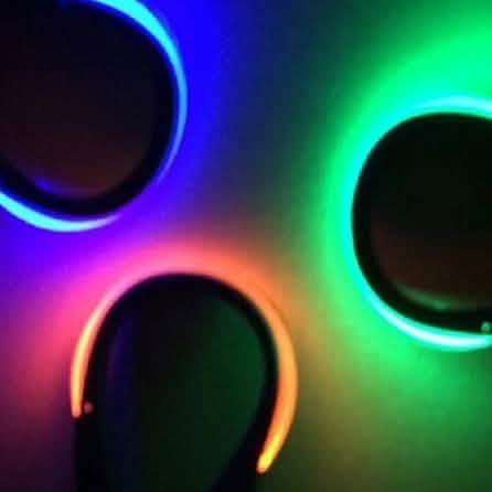 Lot de 2 : Lampes LED de sécurité à clipser pour chaussures