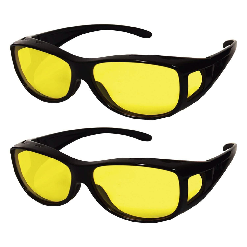 Lot de 2 : Lunettes de vision nocturne polarisées HD