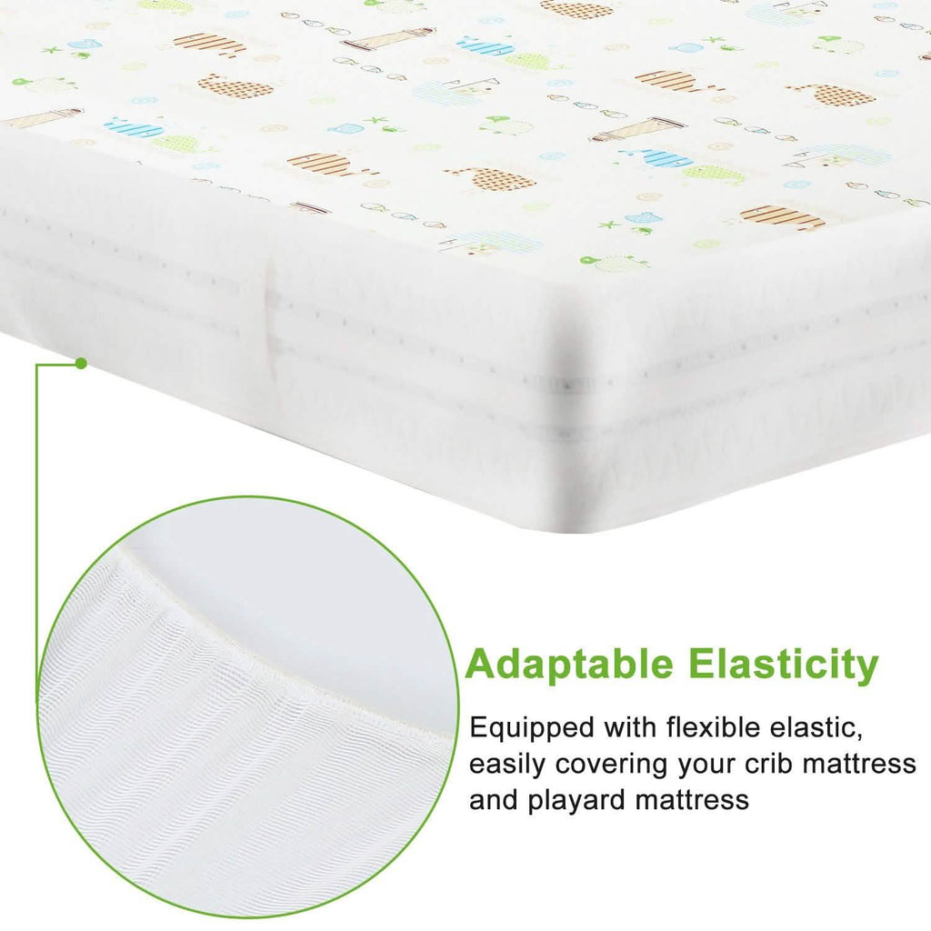 Lot de 2 : Drap-housse portable Pack N Play
