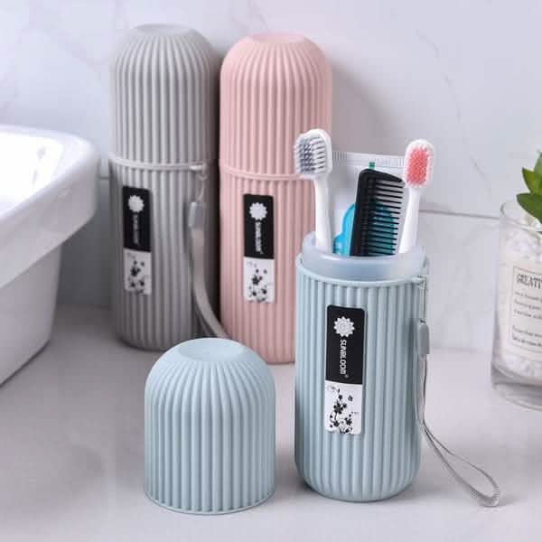 Lot de 2 : boîte de rangement dentaire portable