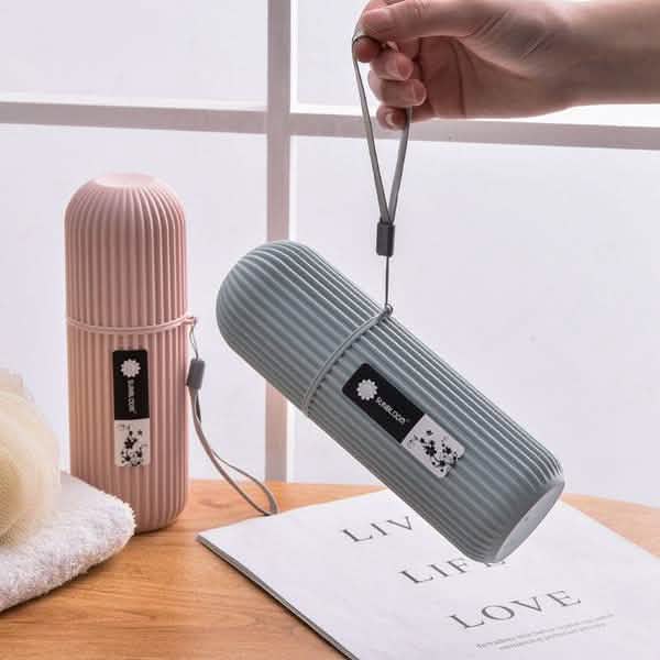 Lot de 2 : boîte de rangement dentaire portable