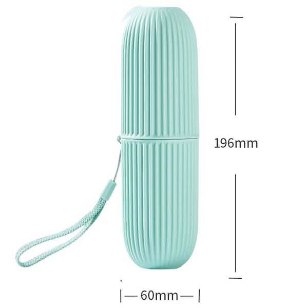 Lot de 2 : boîte de rangement dentaire portable