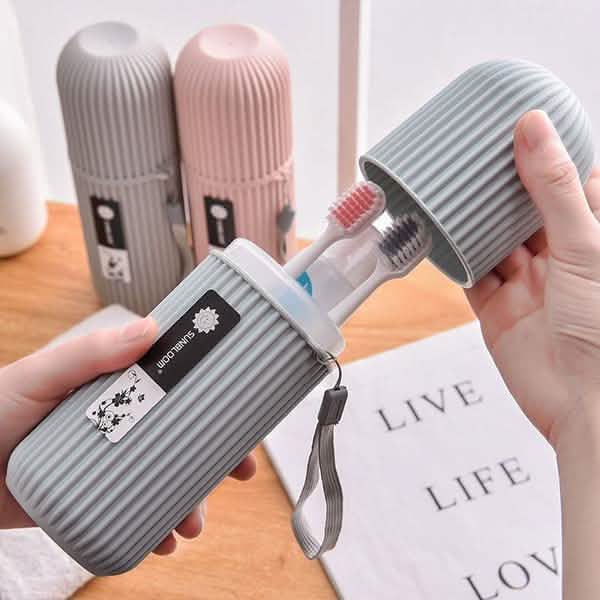 Lot de 2 : boîte de rangement dentaire portable