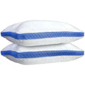 Lot de 2 oreillers à soufflet de qualité supérieure