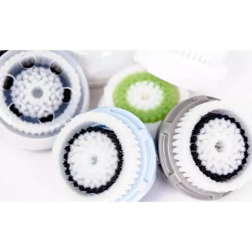 Lot de 2 : Têtes de brosse de rechange pour nettoyage et exfoliation du visage