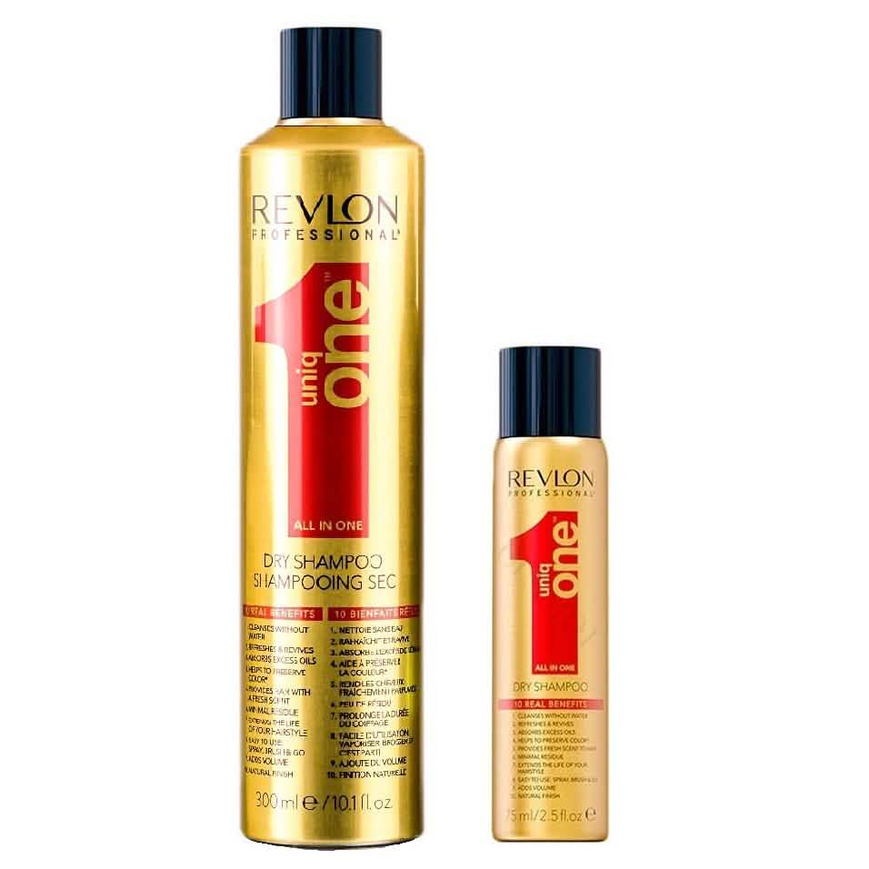 Lot de 2 : Shampooing sec Uniq One de Revlon Professional