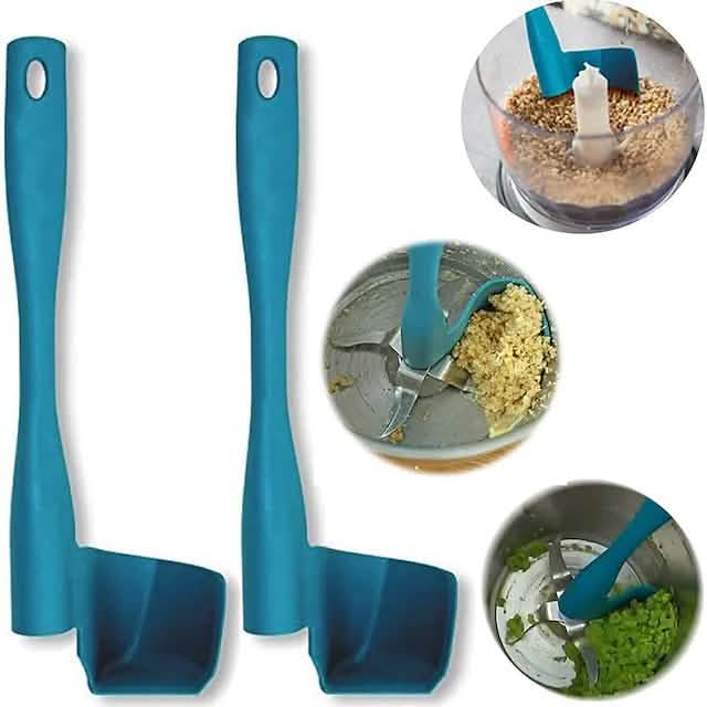 Lot de 2 : Spatule rotative pour robot culinaire