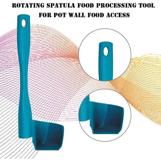 Lot de 2 : Spatule rotative pour robot culinaire