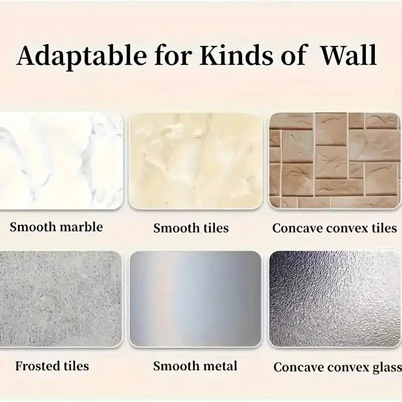 2 niveaux : Étagère d'angle de douche antirouille, étagères de douche murales adhésives sans perçage
