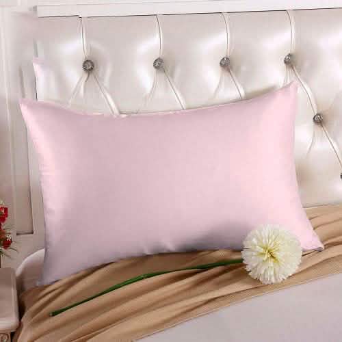 Lot de 2 : Taies d'oreiller en soie