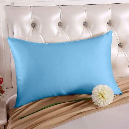 Lot de 2 : Taies d'oreiller en soie
