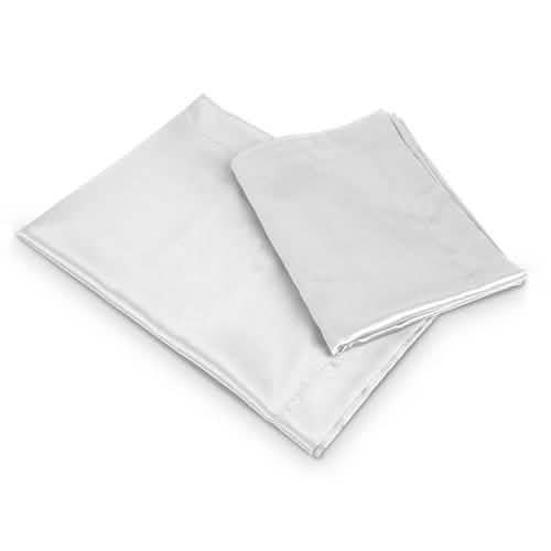 Lot de 2 : Taie d'oreiller douce en satin soyeux