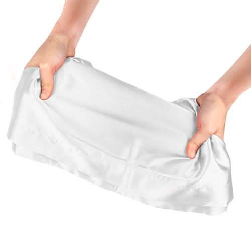 Lot de 2 : Taie d'oreiller douce en satin soyeux