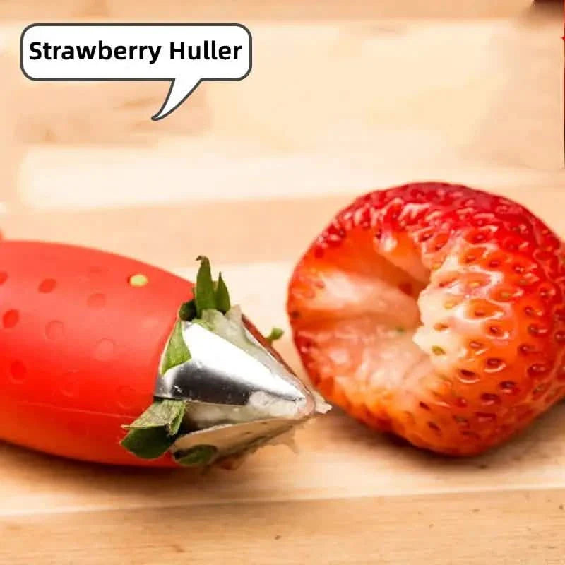 Lot de 2 : Équeuteur de fraises