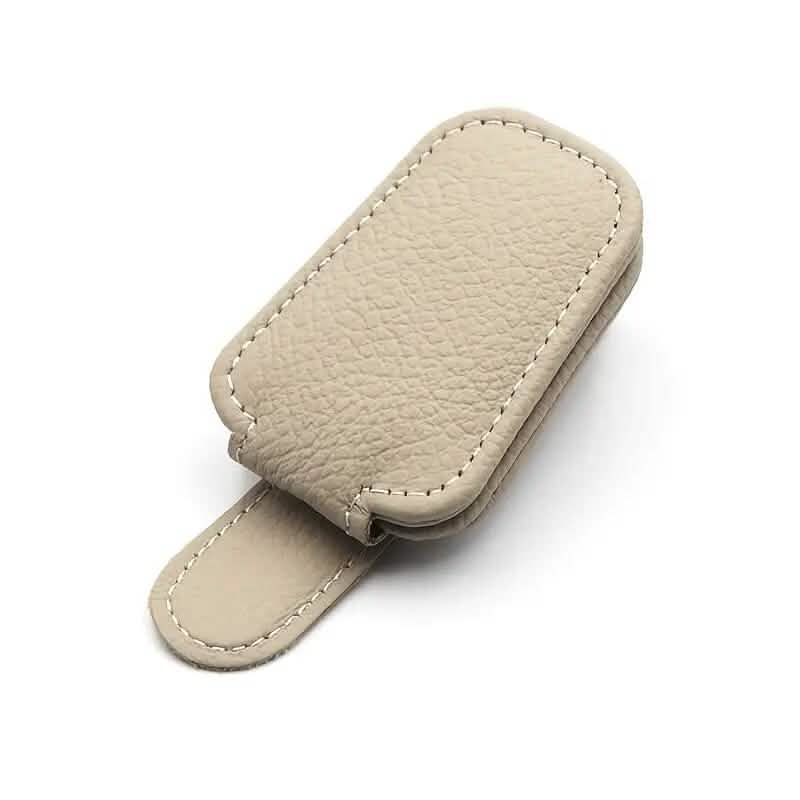Lot de 2 : supports à lunettes pour pare-soleil de voiture