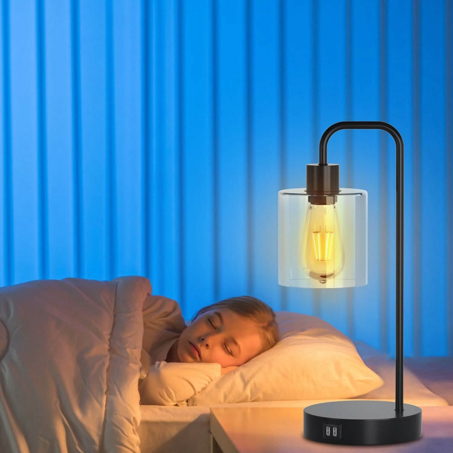Lot de 2 : Lampe de table à commande tactile