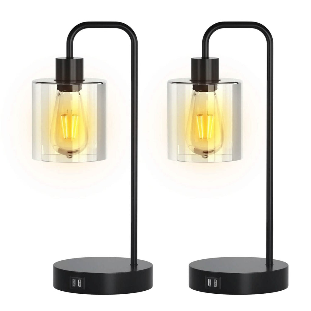 Lot de 2 : Lampe de table à commande tactile
