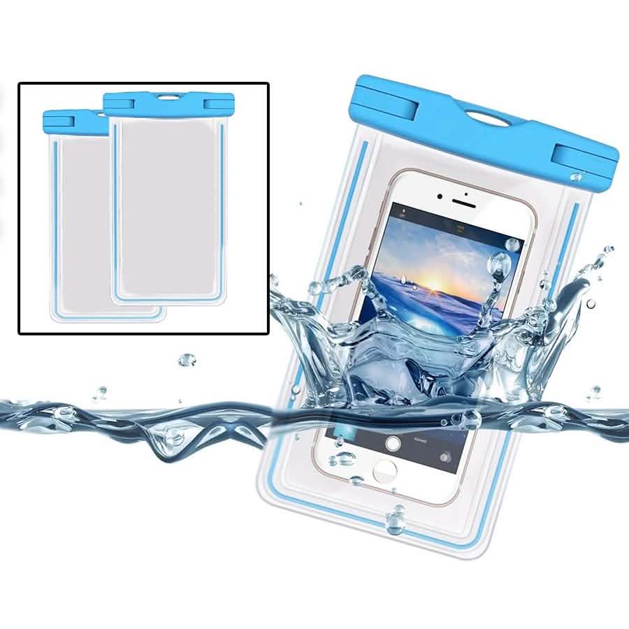 Lot de 2 : Étui étanche universel pour téléphone portable