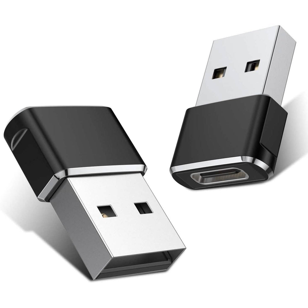 Lot de 2 adaptateurs USB-C Femelle vers USB Mâle
