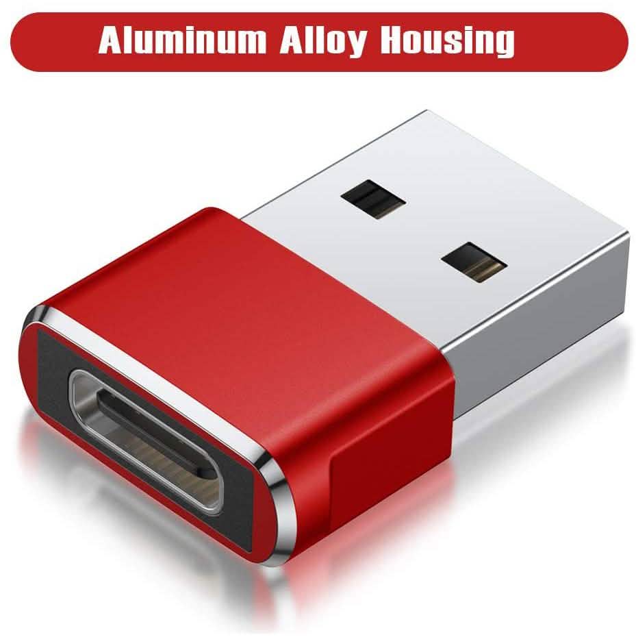 Lot de 2 adaptateurs USB-C Femelle vers USB Mâle