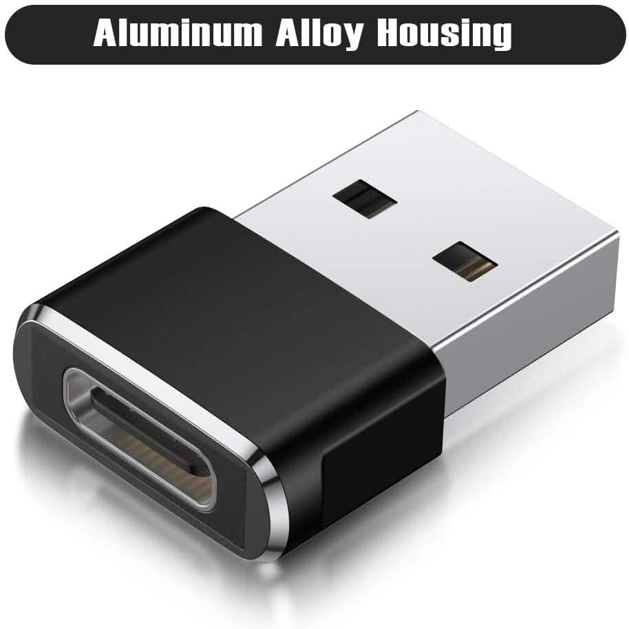 Lot de 2 adaptateurs USB-C Femelle vers USB Mâle