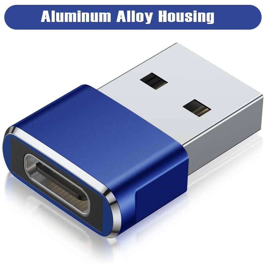 Lot de 2 adaptateurs USB-C Femelle vers USB Mâle