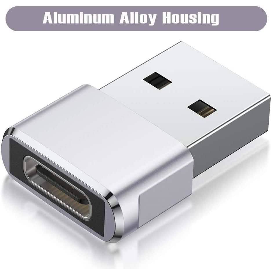 Lot de 2 adaptateurs USB-C Femelle vers USB Mâle