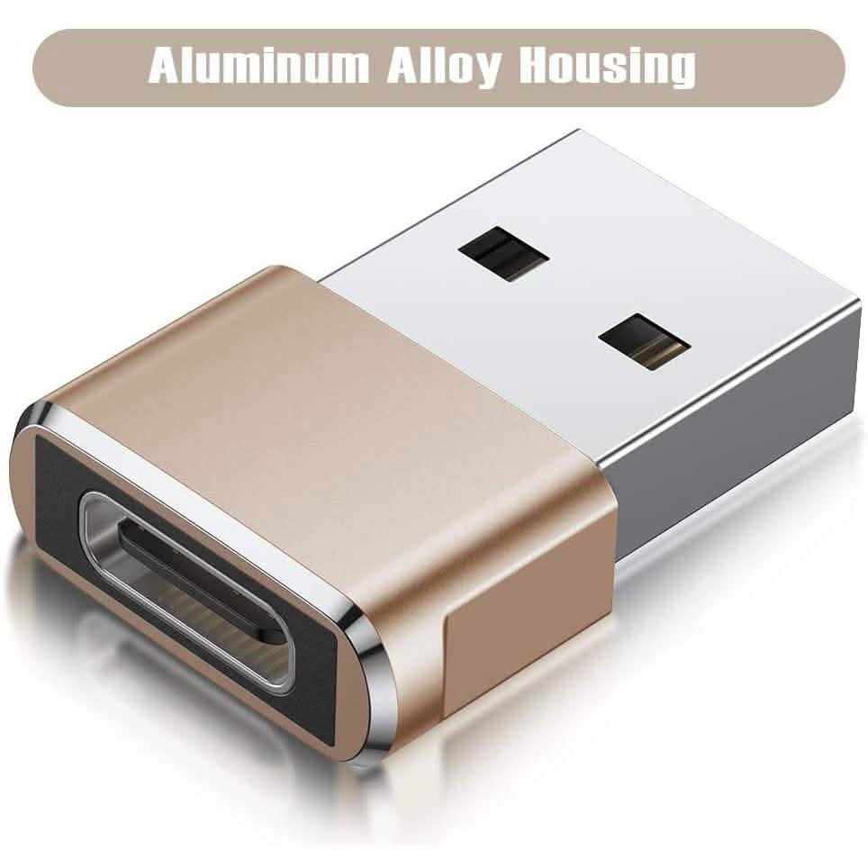 Lot de 2 adaptateurs USB-C Femelle vers USB Mâle