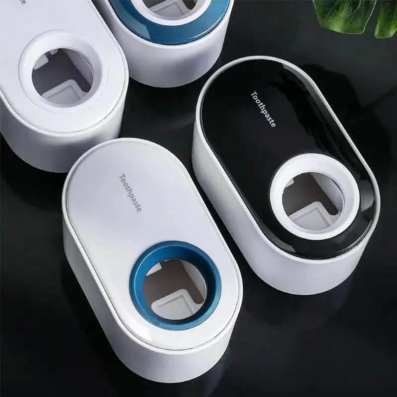 Lot de 2 : Distributeur automatique de dentifrice mural