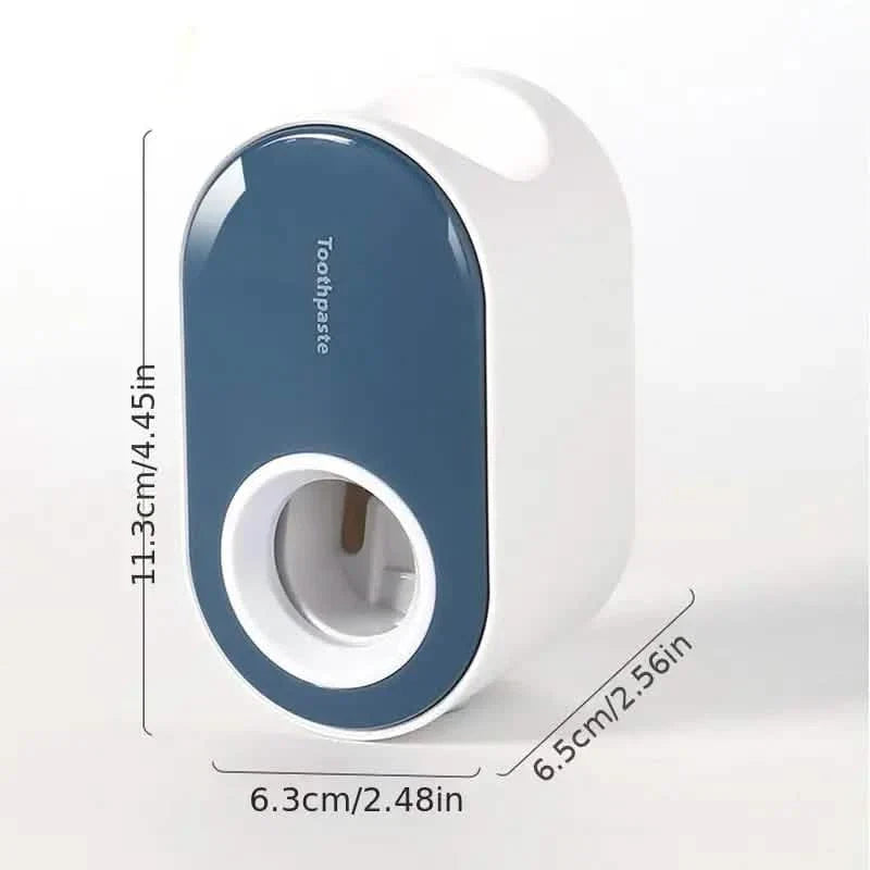 Lot de 2 : Distributeur automatique de dentifrice mural