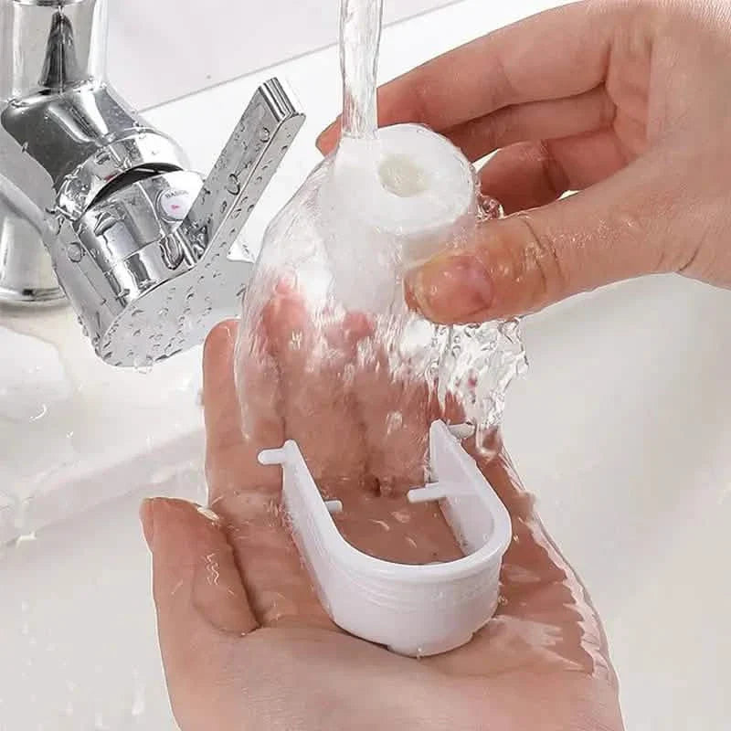 Lot de 2 : Distributeur automatique de dentifrice mural