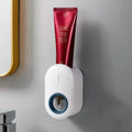 Lot de 2 : Distributeur automatique de dentifrice mural