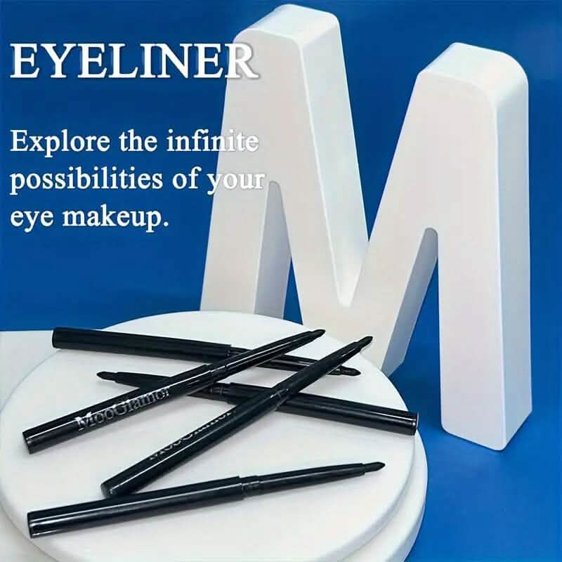 Lot de 2 : Crayon eyeliner waterproof longue tenue pour débutants