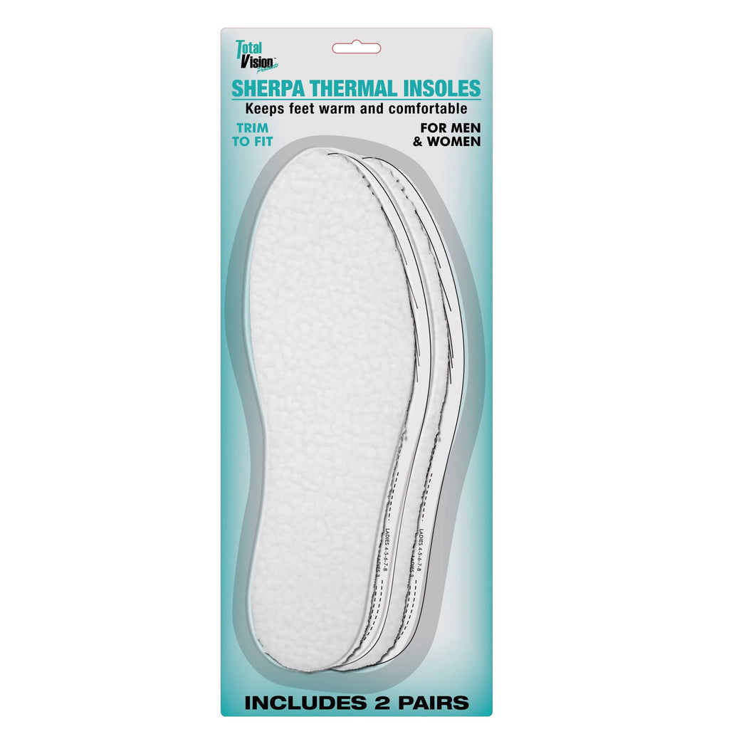 2 paires de semelles thermiques Sherpa unisexe