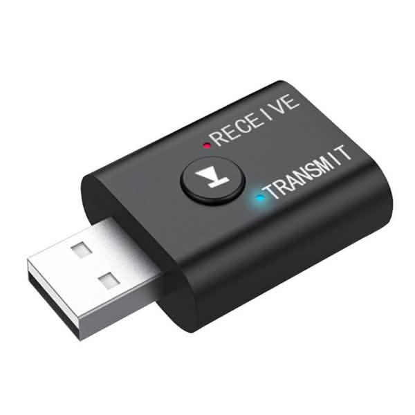 Lot de 2 : Émetteur adaptateur USB sans fil Bluetooth 5.0 2-en-1