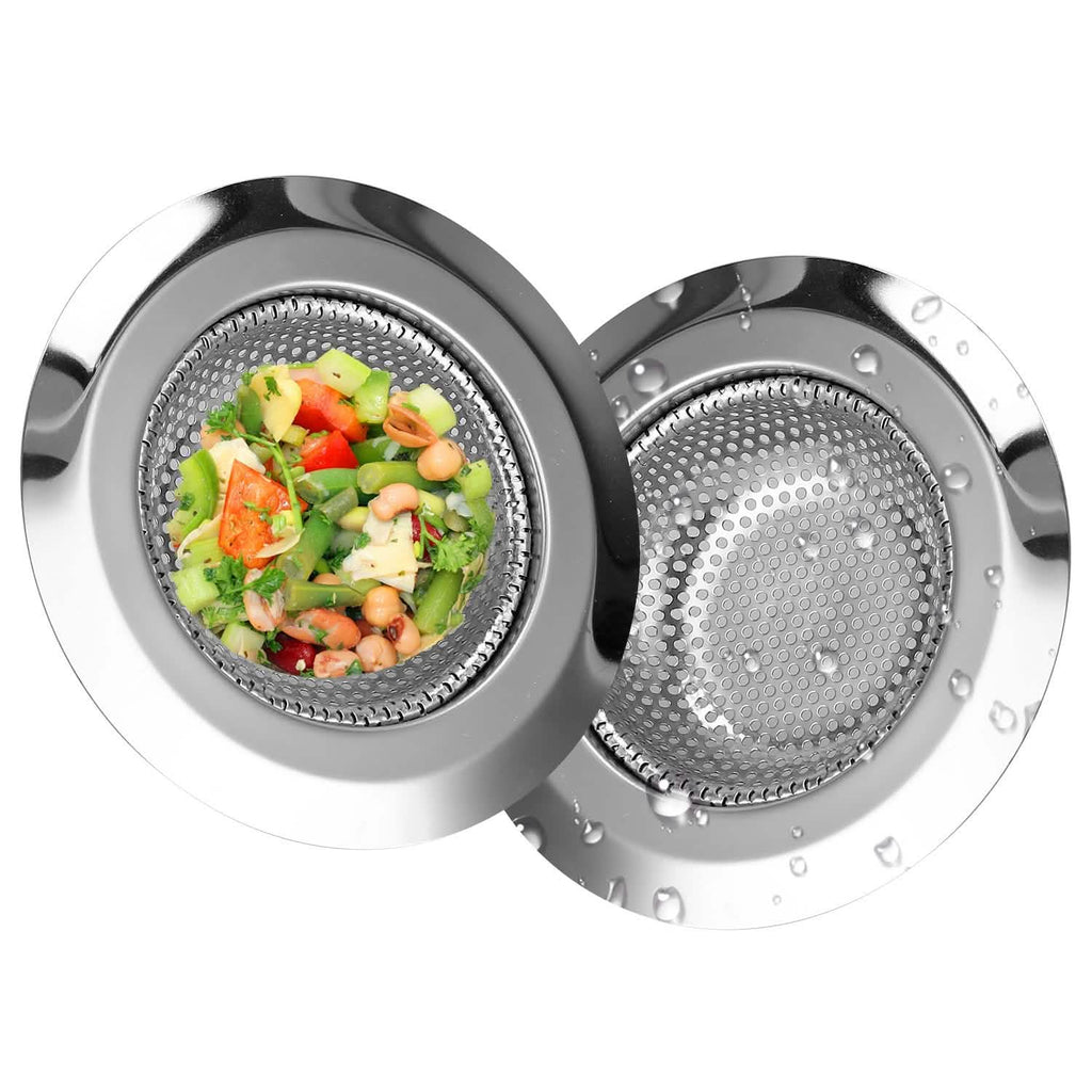 Ensemble de 2 passoires d'évier de cuisine de 11,5 cm