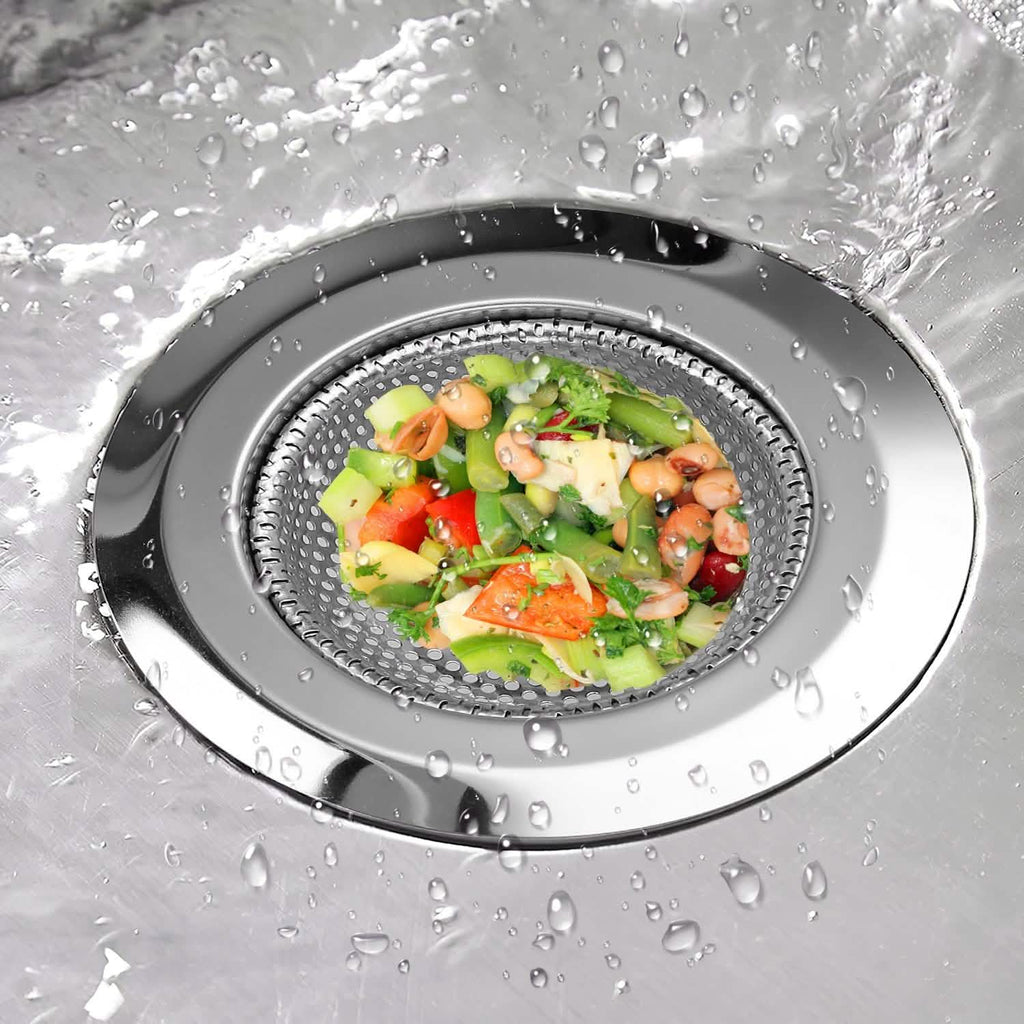 Ensemble de 2 passoires d'évier de cuisine de 11,5 cm