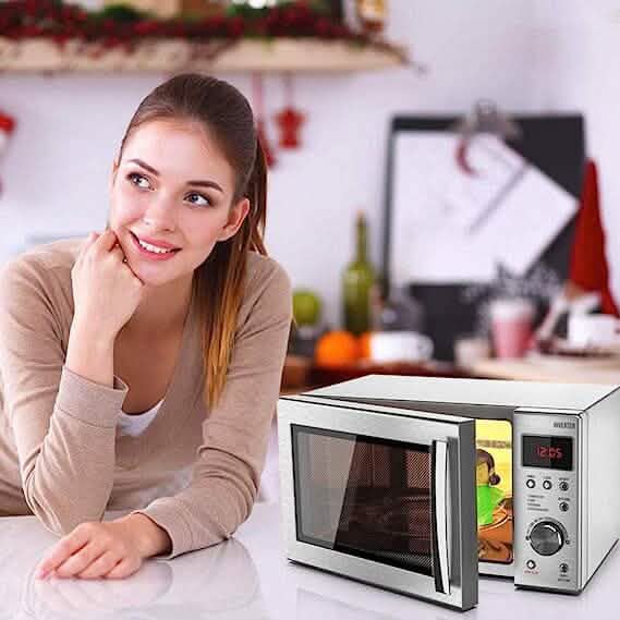 Ensemble 2 pièces : Nettoyeur vapeur pour micro-ondes Angry Mama