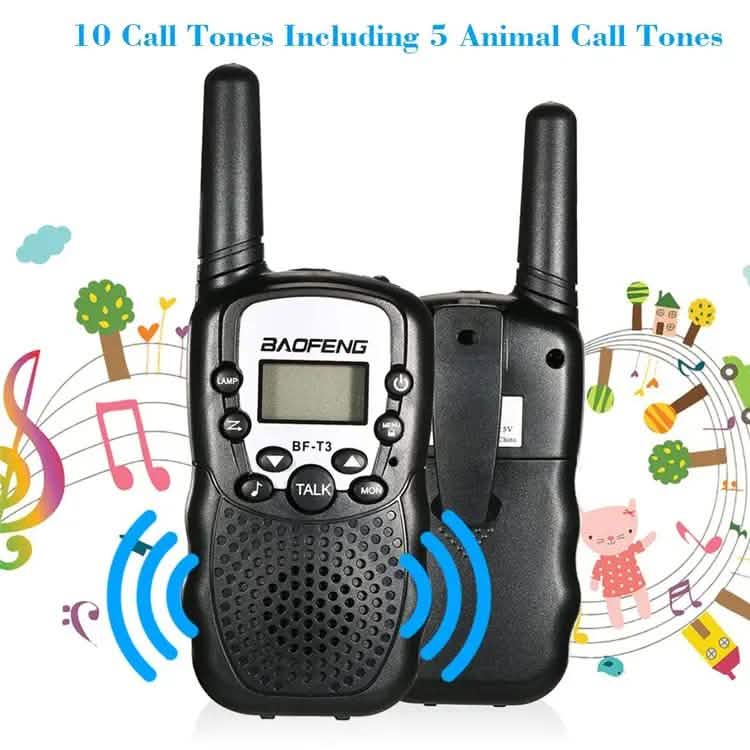 Lot de 2 : Talkie-walkie Baofeng BF-T3