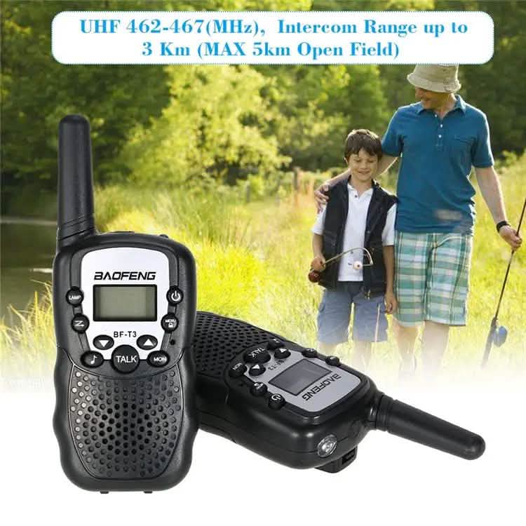 Lot de 2 : Talkie-walkie Baofeng BF-T3