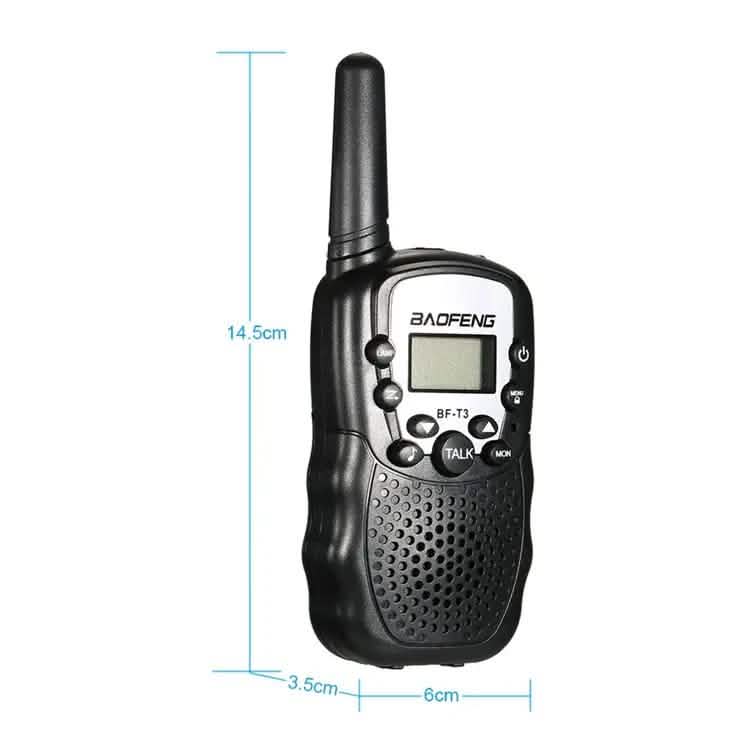 Lot de 2 : Talkie-walkie Baofeng BF-T3