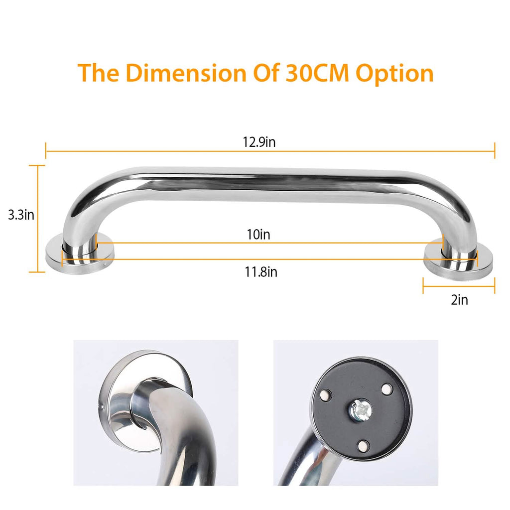 Lot de 2 : Barre d'appui de douche
