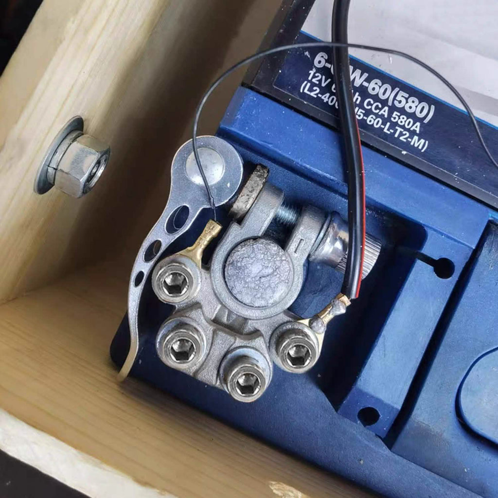 Lot de 2: Connecteur de borne de batterie à déconnexion rapide pour batterie de voiture