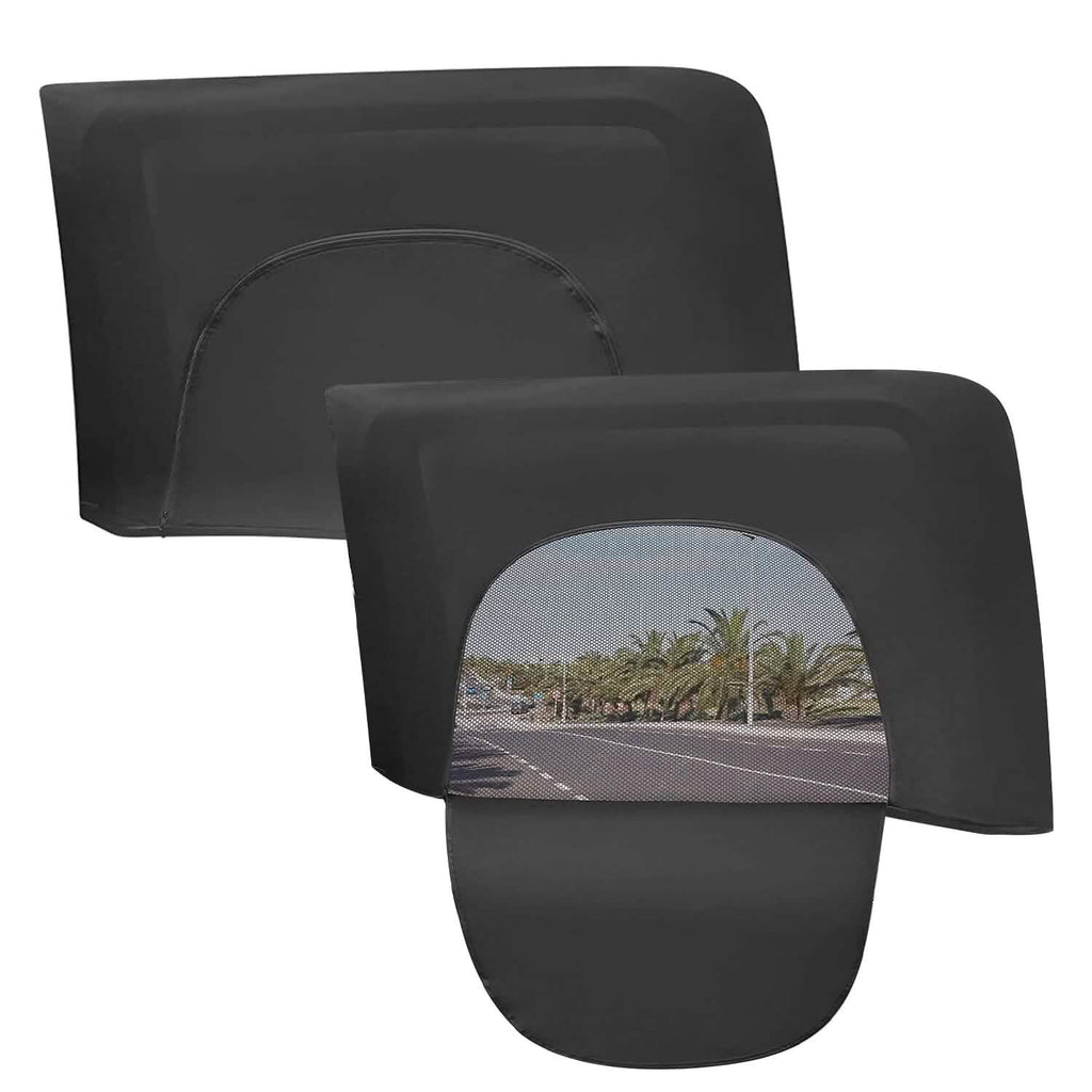 Lot de 2 pare-soleil pour vitres latérales de voiture