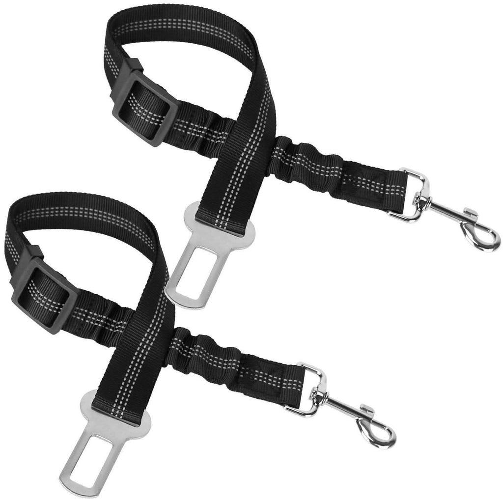 Lot de 2 : Ceinture de sécurité pour animaux de compagnie