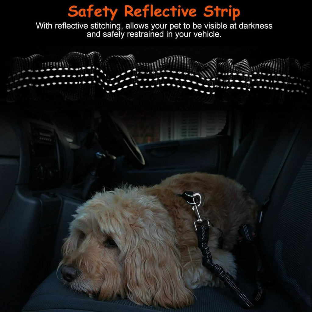 Lot de 2 : Ceinture de sécurité pour animaux de compagnie